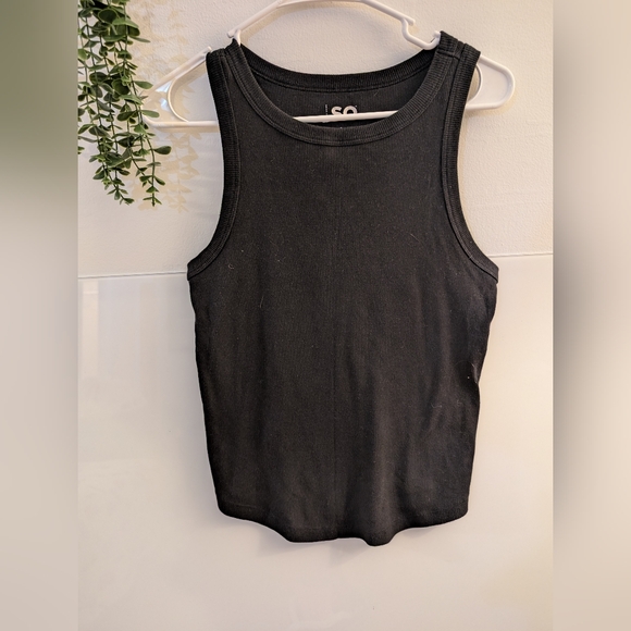 SO Black Tank Top Size Large - Picture 1 of 3
